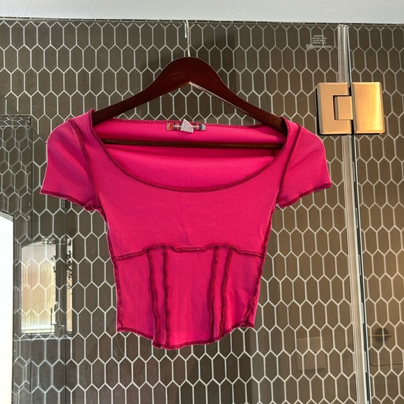 Pink urban outfitters top. XS - Picture 1 of 5
